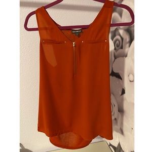 Orange Express top